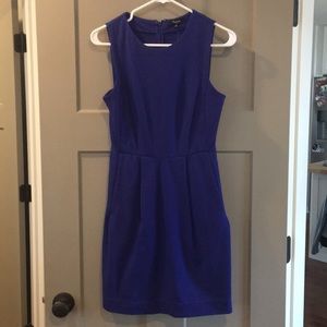 Royal blue Dress by Madewell.